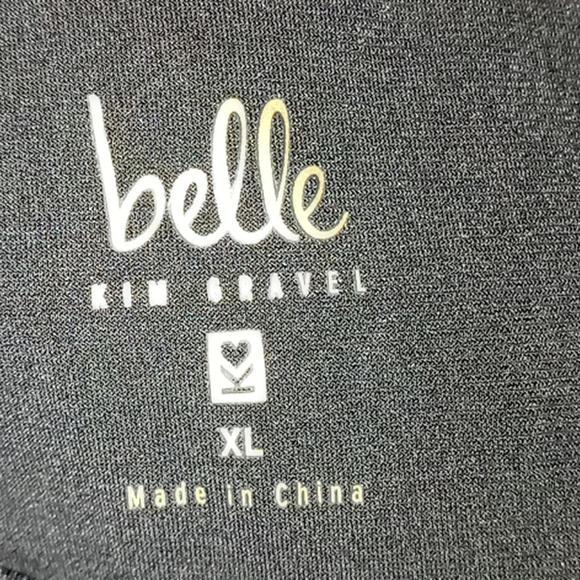 NWT QVC Belle by Kim Gravel Knit Zip Utili… - Picture 6 of 9